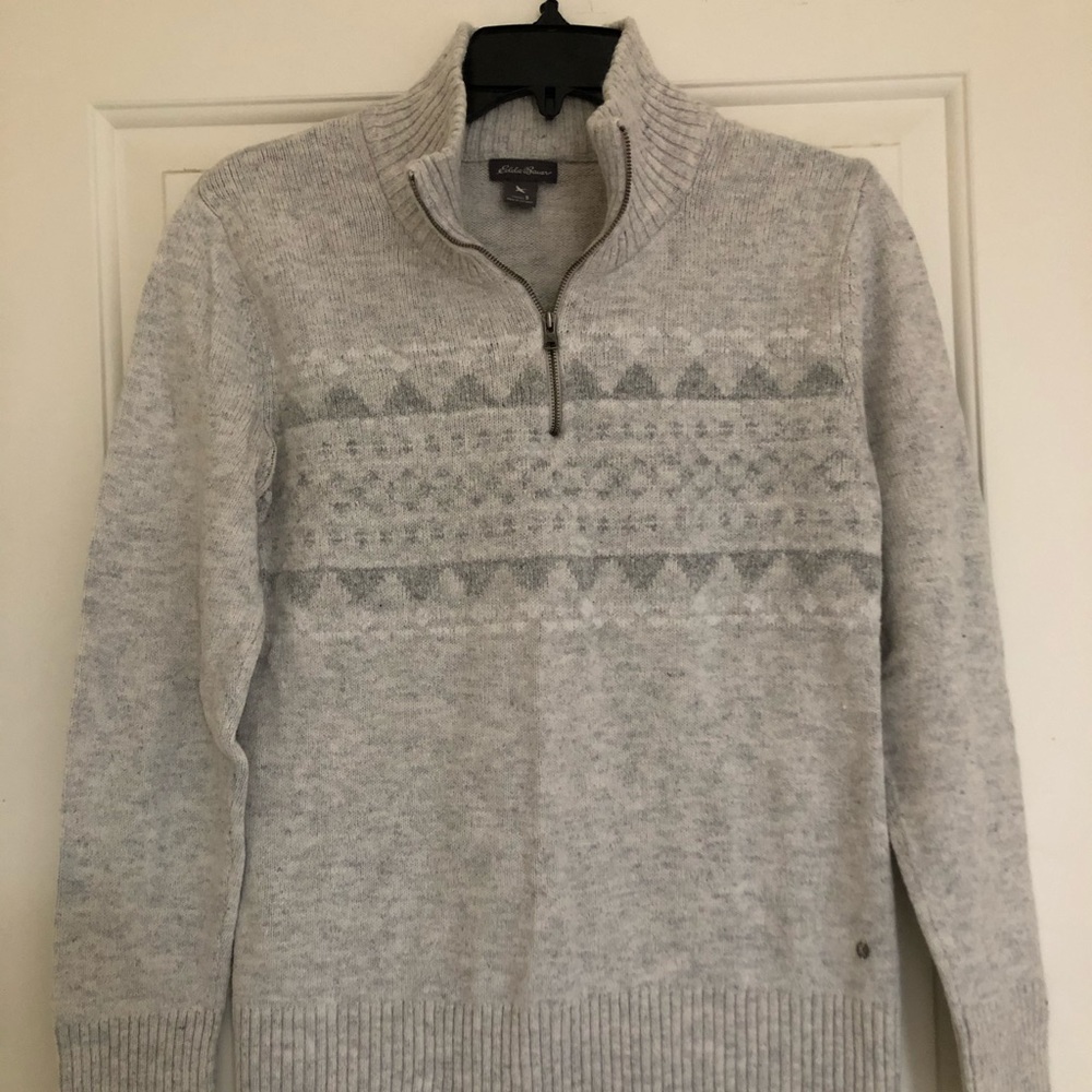 Eddie Bauer quarter zip sweatshirt